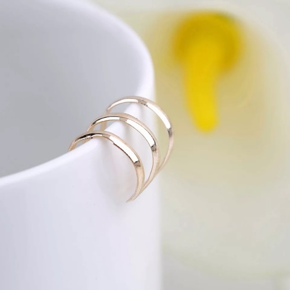 “Raina” Banded No Pierce Boho/Indie Cute Ear Cuff - Picture 8 of 12